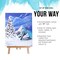 14" Medium Tabletop Display Easel - Beechwood Artist A-Frame Display Stand, Wooden Easel for Painting, Canvas Stand, (Pack of 6) Classrooms Events Photo Picture Sign Holder